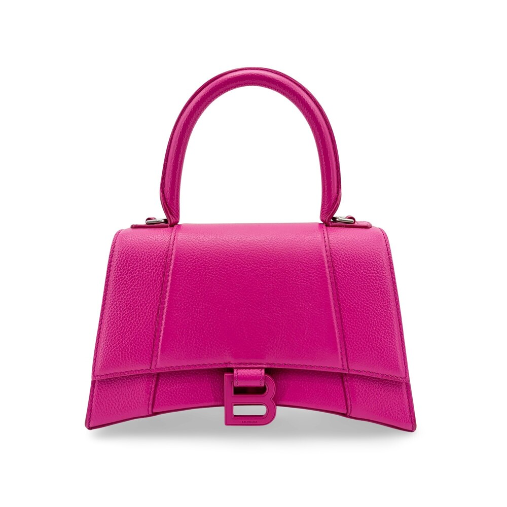 Balenciaga Hourglass Top Handle Leather with Crystals XS